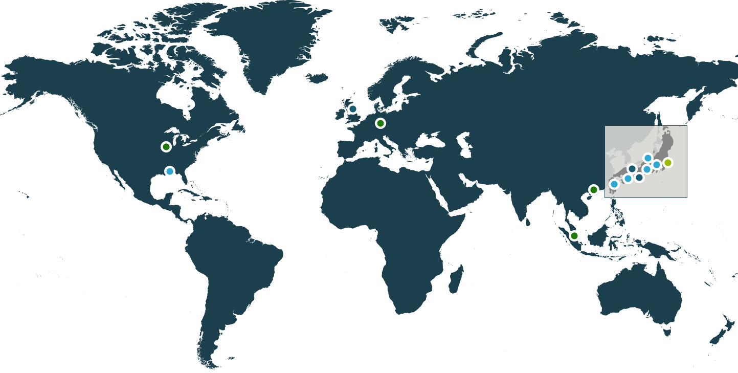 Map of Soarus Locations